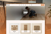 Flooring WordPress Theme, a WordPress Template by Nicdark Themes (Thumbnail 3 of 4)