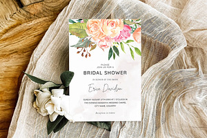 Bridal Shower, an Invitation Template by ShineOnWedding