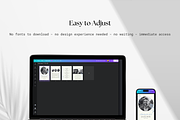 Funeral Program Template Set I Canva, an Invitation Template by The Social Stuff (Thumbnail 6 of 11)