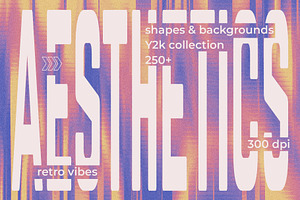 Y2k Aesthetic Backgrounds And Shapes