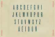 WAYPOST | A Retro Narrow Sans Serif, a Sans Serif Font by Laura Strote Designs (Thumbnail 6 of 8)