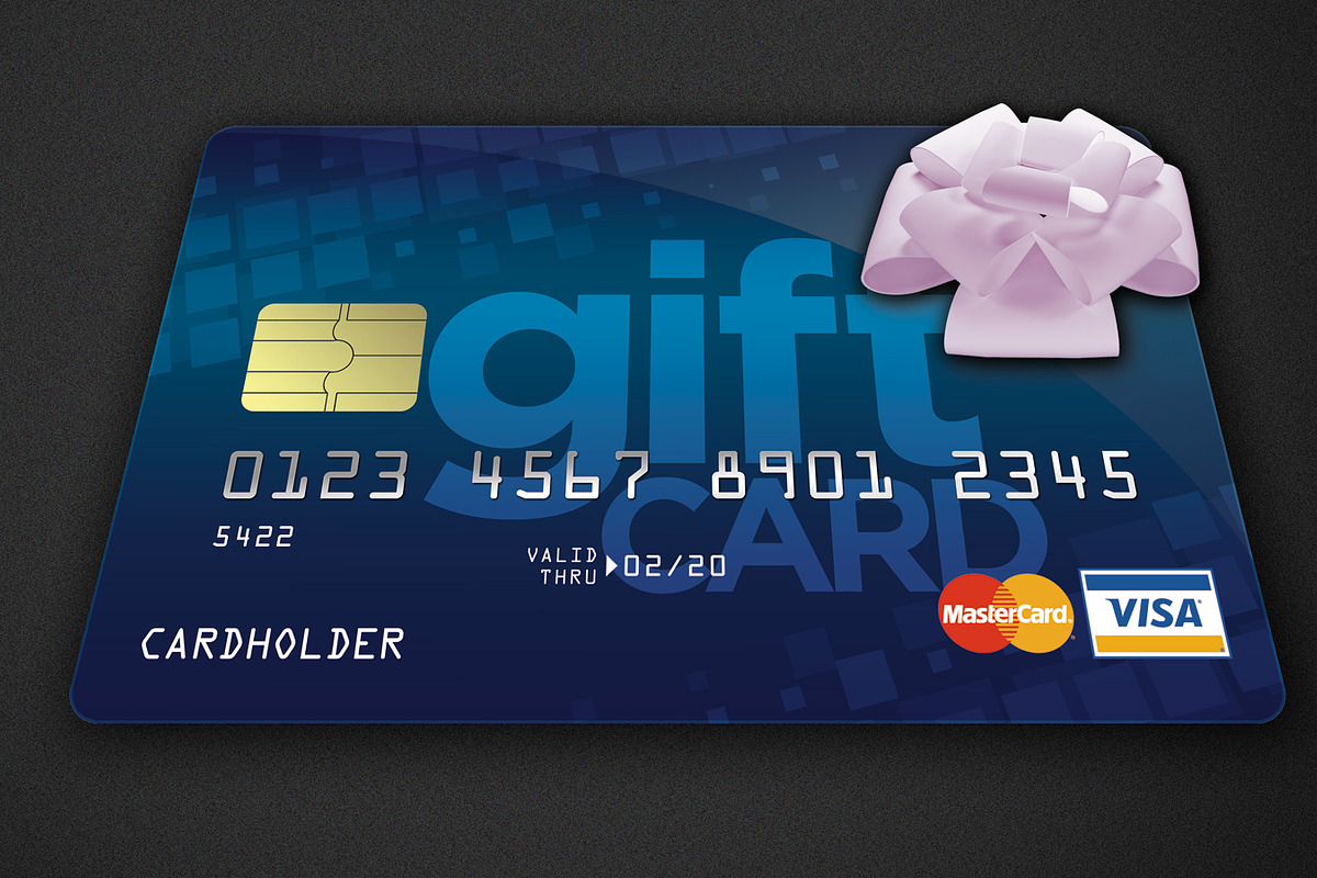 The GiftCard Mock-ups, a Product Mockup by Designer Essentials (Photo 5 of 5)