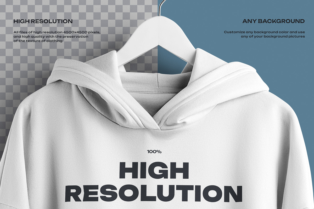 7 Mockups Oversize Long Hoodies, a Hoody Mockup by Grow Design Craft Studio (Photo 6 of 7)