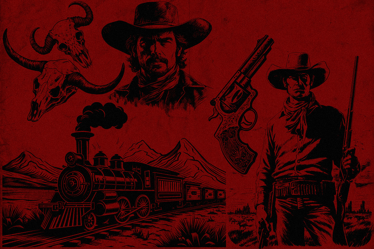 300+ Wild West Western illustrations, a Graphic by Craftsy Crafters (Photo 4 of 13)