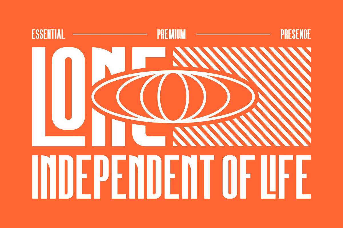 Sansbae || Modern Futuristic Display, a Sans Serif Font by Ermedia Studio (Photo 5 of 10)