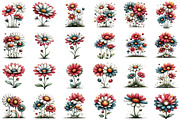 Whimsical Spring Chamomile Flower Pn, an Illustration by Sublimation Artist (Thumbnail 2 of 7)
