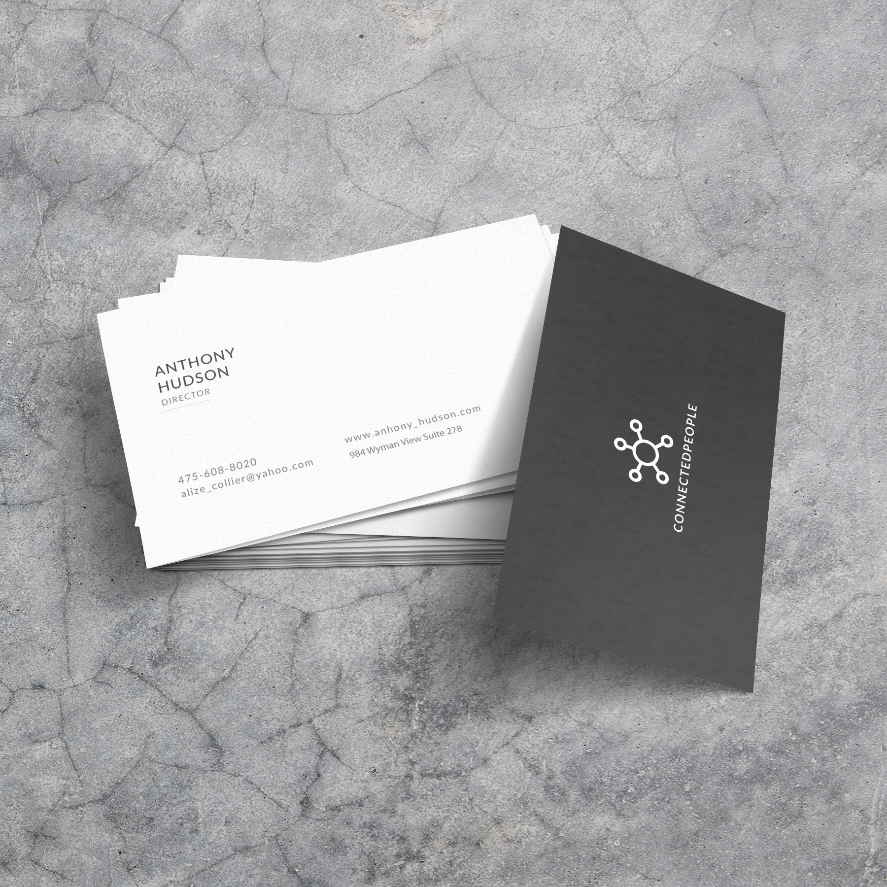 Business cards templates, a Business Card Template by Graphicalark