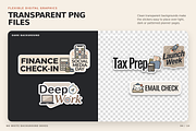 30 Business Planner Digital Stickers, a Work Illustration by Local Marketing Templates (Thumbnail 4 of 10)