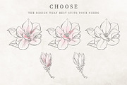Wedding idea, Magnolia Collection, an Illustration by Bee_in_a_Nest (Thumbnail 4 of 4)