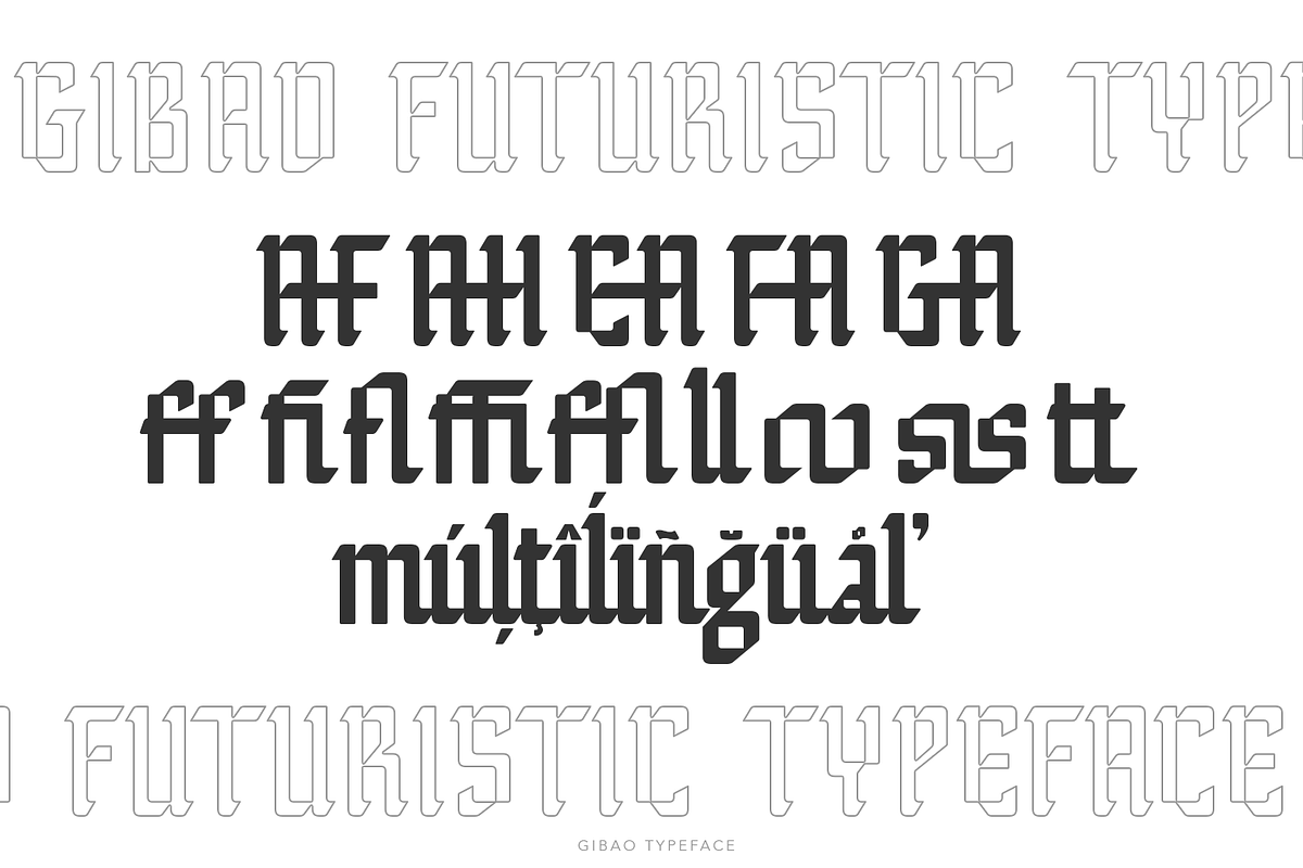 Gibao Typeface, a Font by TypeClassHeroes (Photo 14 of 15)
