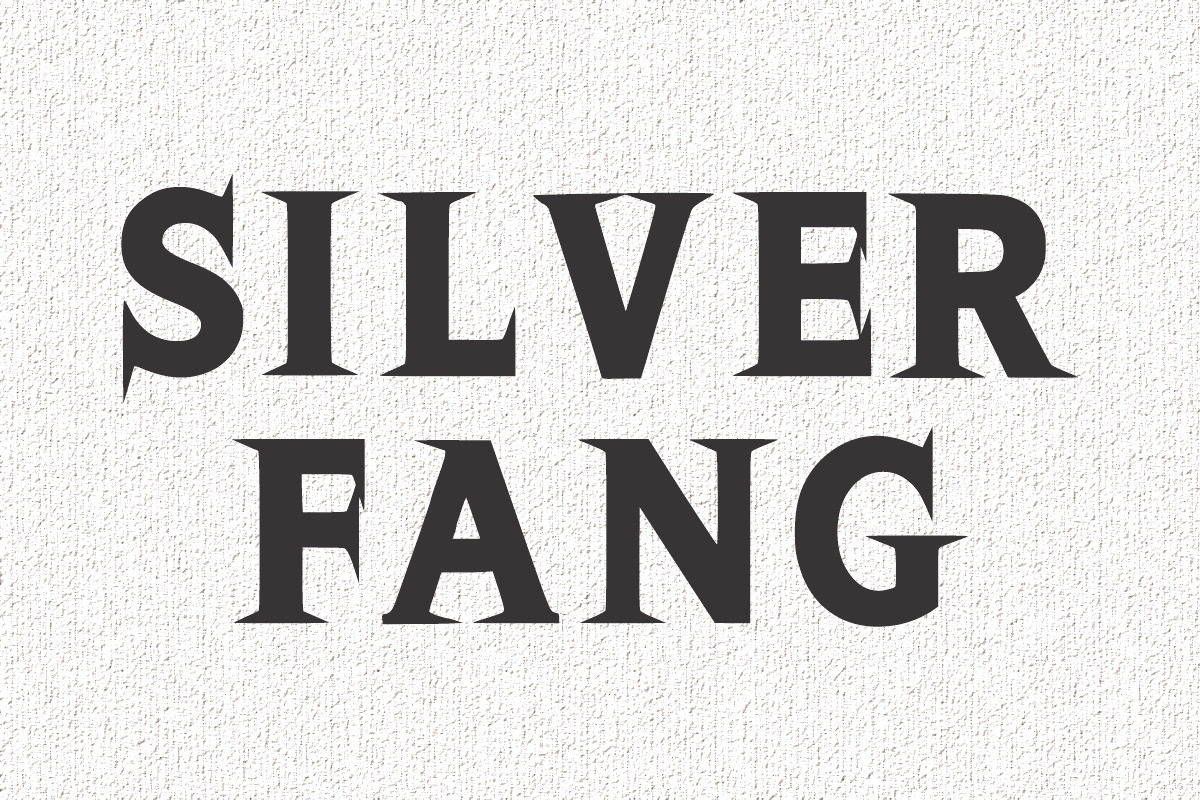 Black Sword, a Font by Fourteen Letter (Photo 4 of 6)