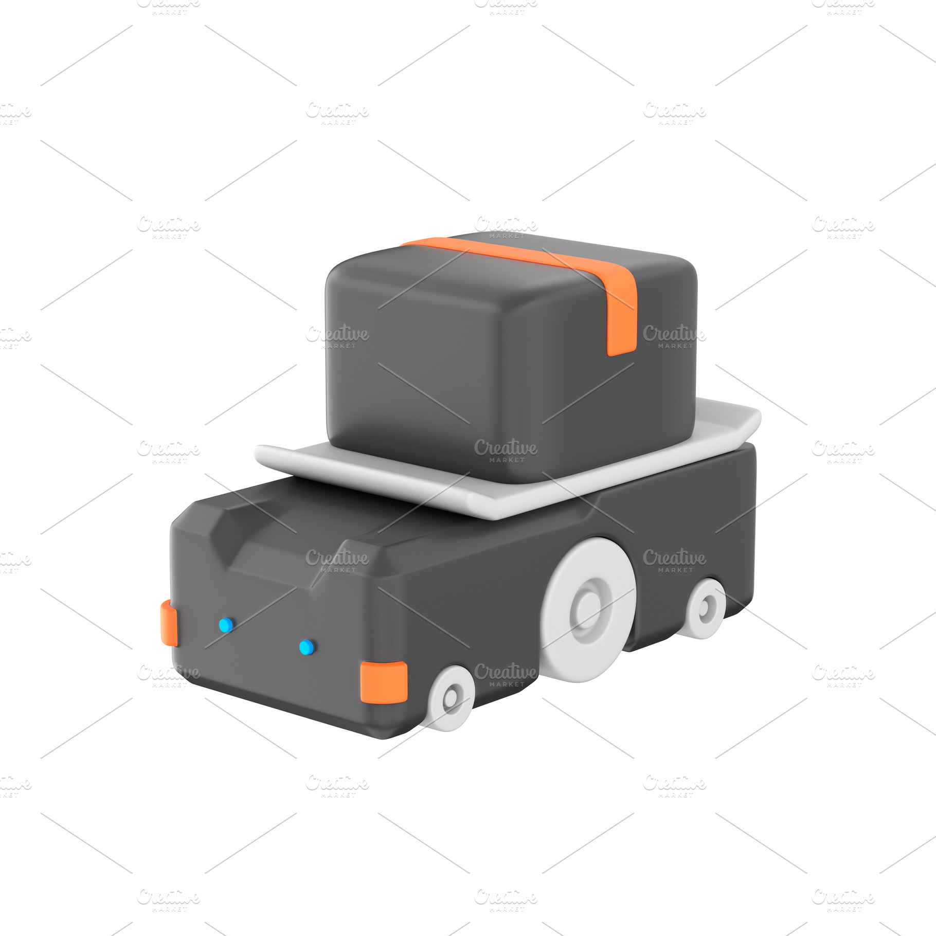 Automated guided vehicle, a Technology Photo by Artem Varnitsin