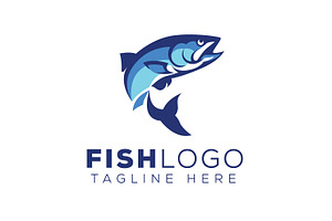 Fish Logo, a Branding & Logo Template by Esrastion