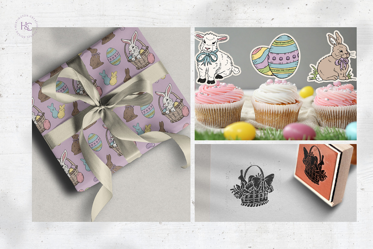 Hand Drawn Easter Seasonal Images, a Seasonal Illustration by H&C Drawings & Designs (Photo 12 of 15)