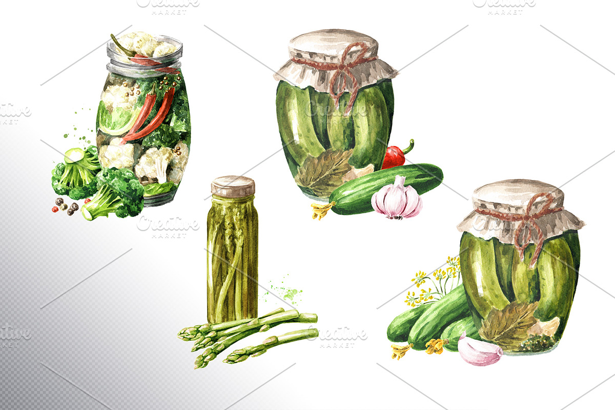 Homemade. Organic, a Food Illustration by Daria Ustiugova (Photo 9 of 12)