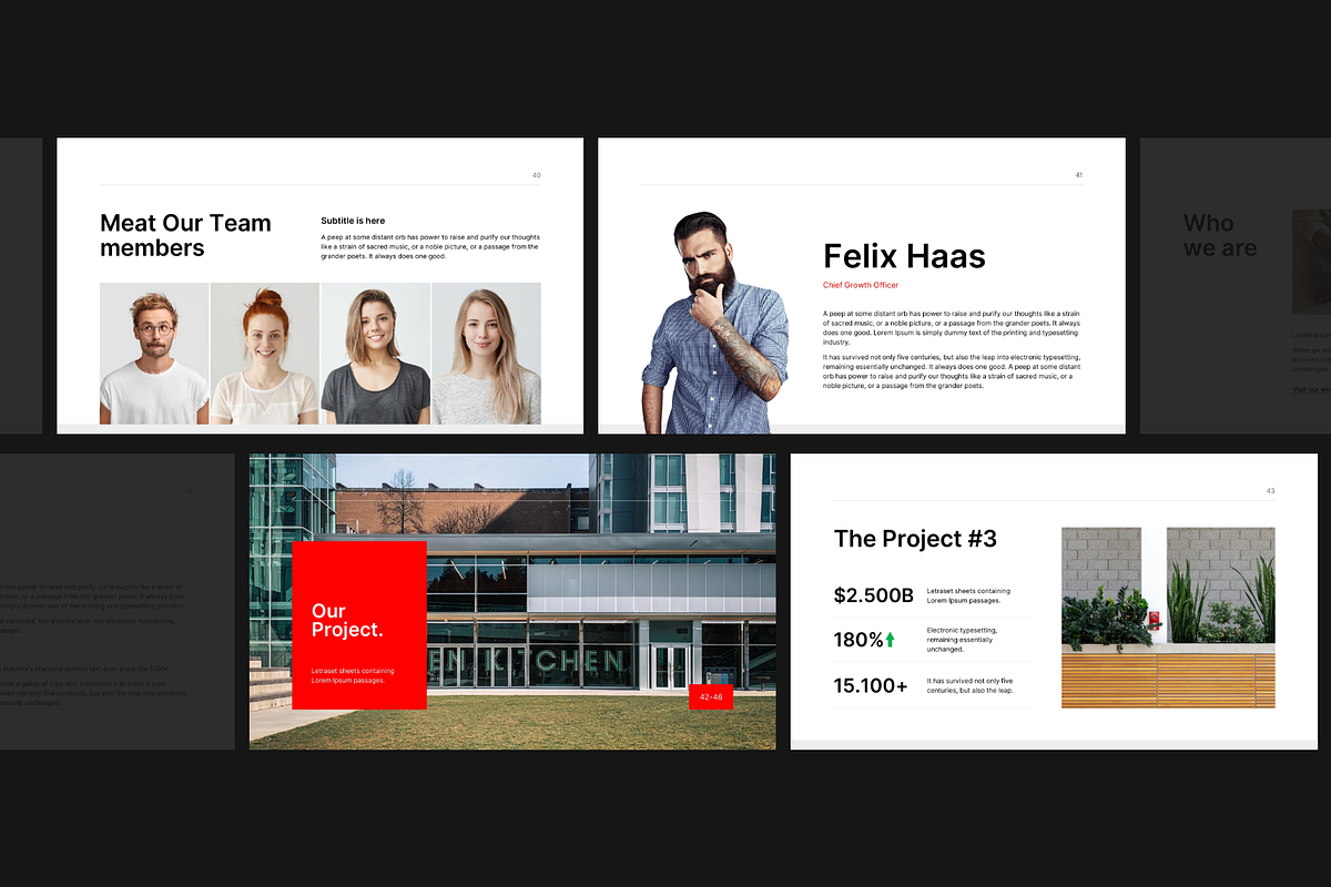 MNML - BUSINESS PLAN Template, a Presentation Template by MNML Agency (Photo 19 of 73)