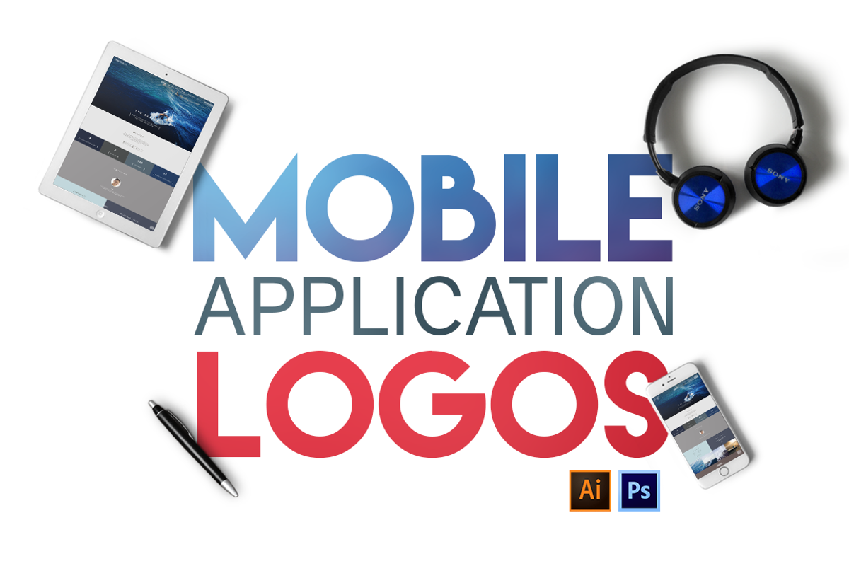 Mobile Application Branding Logos, a Branding & Logo Template by AN Productions (Photo 22 of 22)