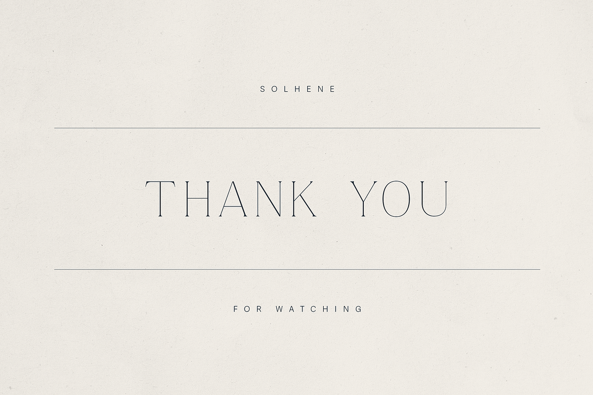 Solhene – A Sophisticated Serif Font, a Serif Font by Only Fonts (Photo 11 of 11)