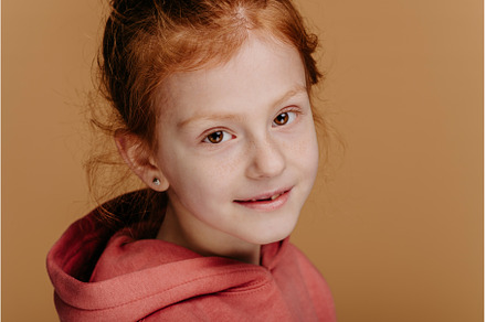 Portrait of little redhead girl, a Beauty & Fashion Photo by HalfPoint