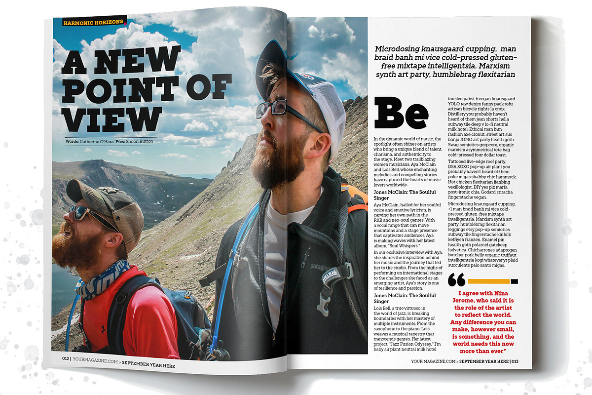 Magazine Template, a Magazine Template by Red Cactus Creative (Photo 16 of 20)