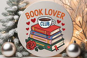Valentine Bookish Hand-Drawn Svg Bun, an Object Graphic by DollarSmart (Thumbnail 4 of 4)