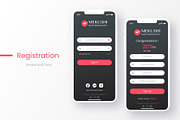 Sushi Restaurant App Mobile UI Kits, an UI Kit Template by Artmeesri (Thumbnail 4 of 8)