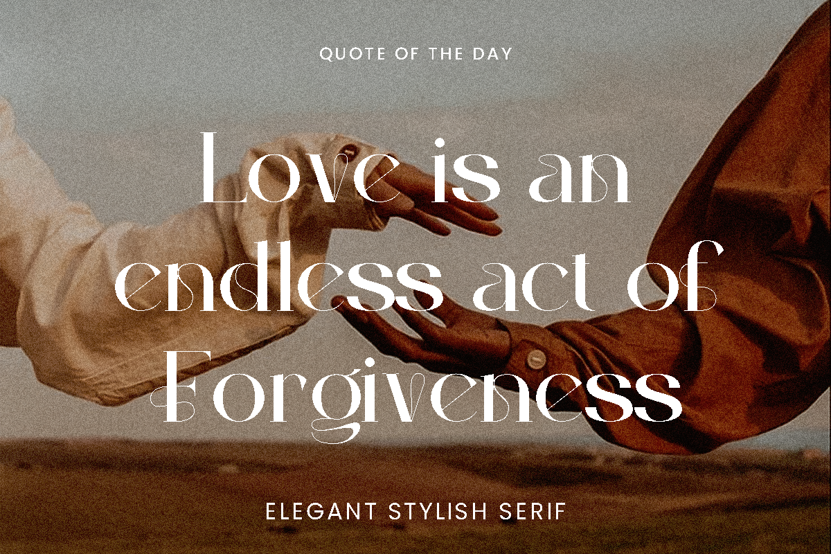 Avifan - Elegant Serif Font, a Serif Font by Pandeka Studio (Photo 9 of 12)