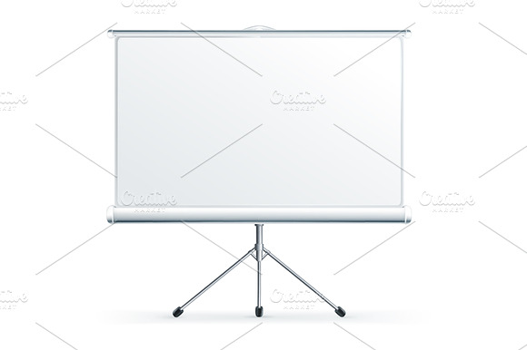 Blank Projection Screen