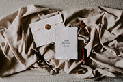 Deckle Edge Stationary Mockup Bundle, a Print Template by Barn Owl Studio (Thumbnail 4 of 16)