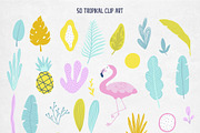 Tropical Paradise Set, an Illustration by Bosotochka♥Art (Thumbnail 3 of 9)