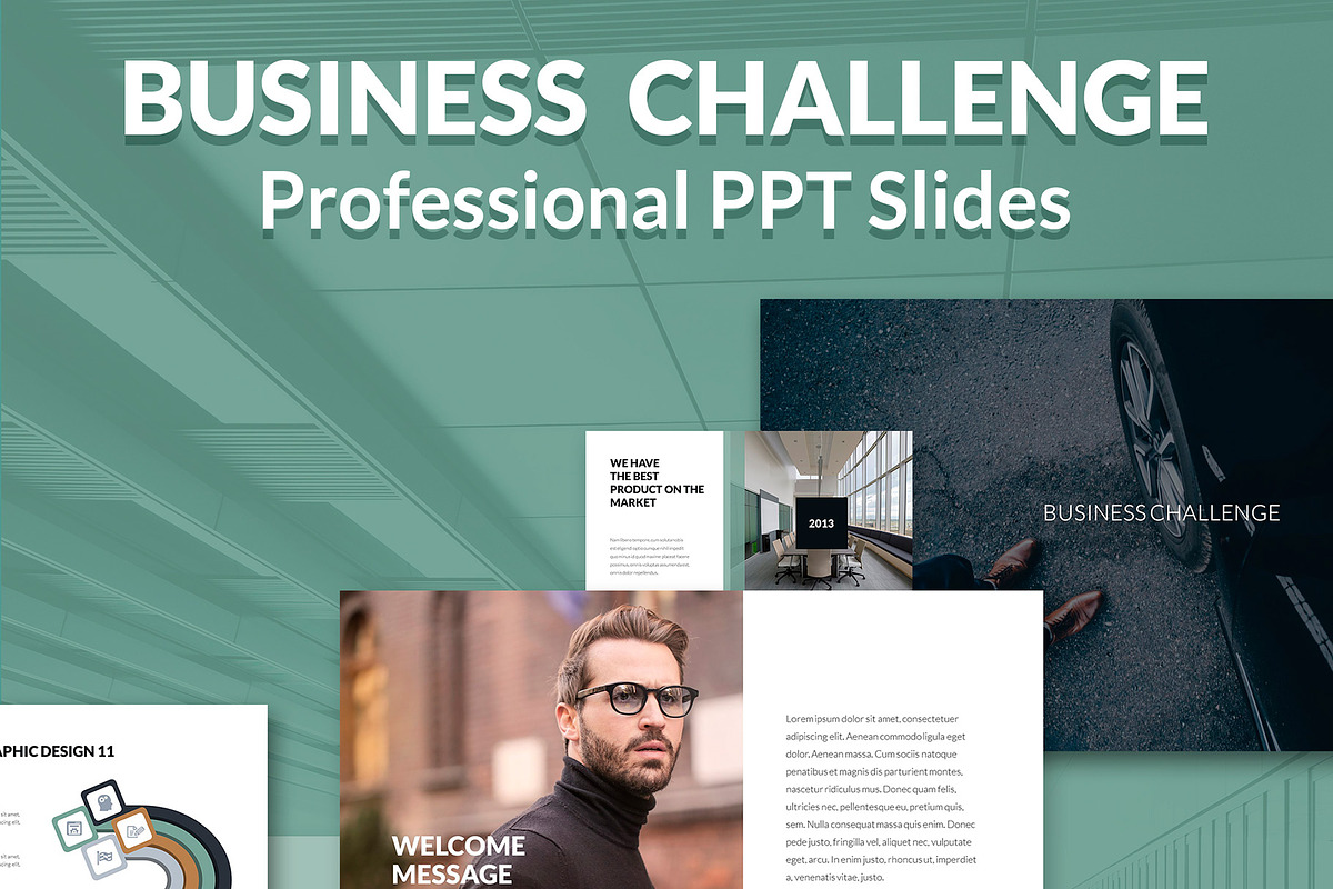 Busines PowerPoint Template, a Presentation Template by MotoCMS (Photo 1 of 4)