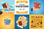 Time for Vacation, a Texture Illustration by TAlex (Thumbnail 1 of 6)