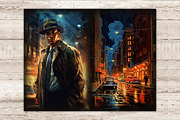 Noire Detective Junk Journal Kit, a Person Illustration by GlamArtZhanna (Thumbnail 7 of 9)
