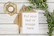 Styled Card and Envelope, a Print Template by SUBLIME Styled Stock (Thumbnail 2 of 2)