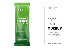 Sauce Sachet Mockup