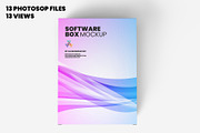 Software Box Mockup - 13 Views, a Packaging Mockup by Illusiongraphic (Thumbnail 9 of 27)