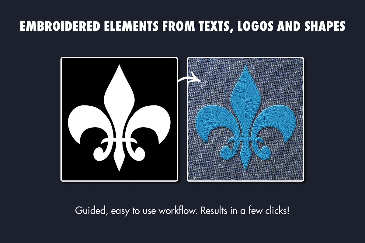 Realistic Embroidery PS Actions, an Action Add-On by Blacknull (Photo 2 of 9)