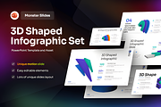 3D Shape Infographic PowerPoint, a Presentation Template by Ink Gallery (Thumbnail 1 of 3)