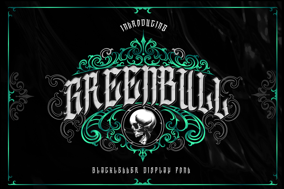 Blackletter Font Bundle #2, a Blackletter Font by dansdesign (Photo 6 of 10)
