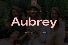 Aubrey – Modern Sans Serif