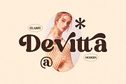 Devitta Classy Bold Serif Font, a Script Font by Storytype Studio (Thumbnail 1 of 8)