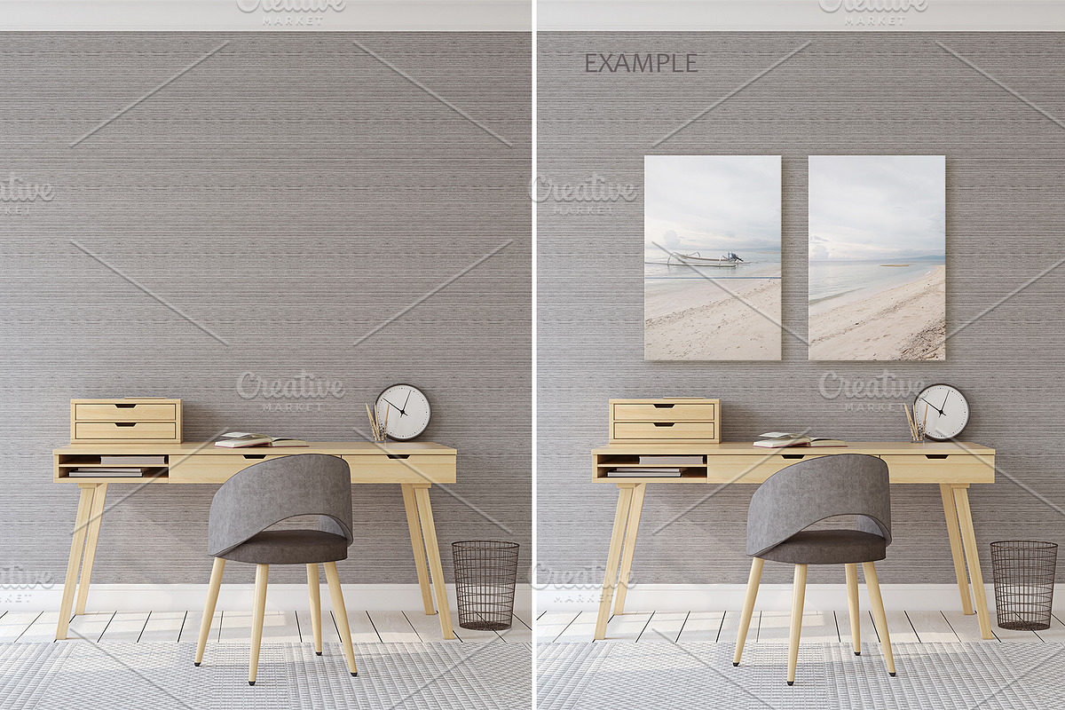 SCANDINAVIAN STYLE mockups, a Poster Template by MyHomeMockups (Photo 7 of 11)