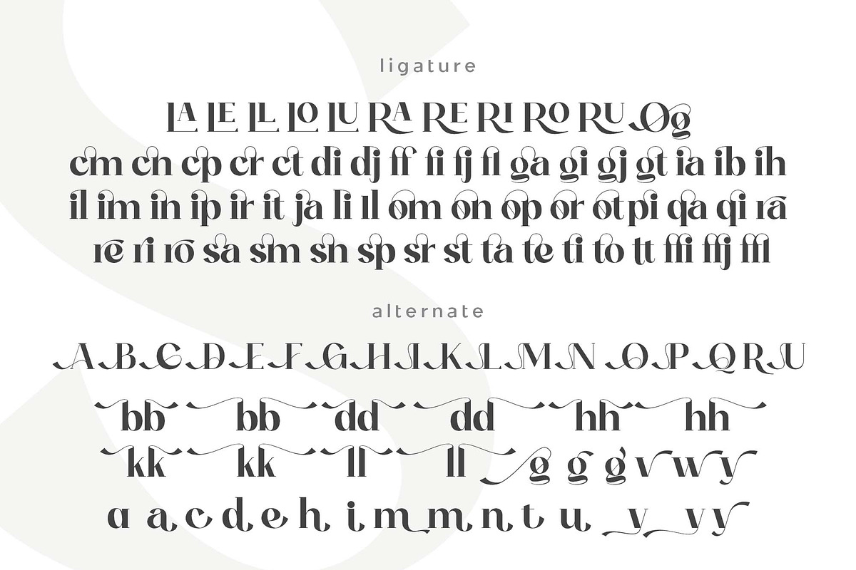 Ogelic - Serif Typeface, a Serif Font by Ardyanatypes (Photo 10 of 12)