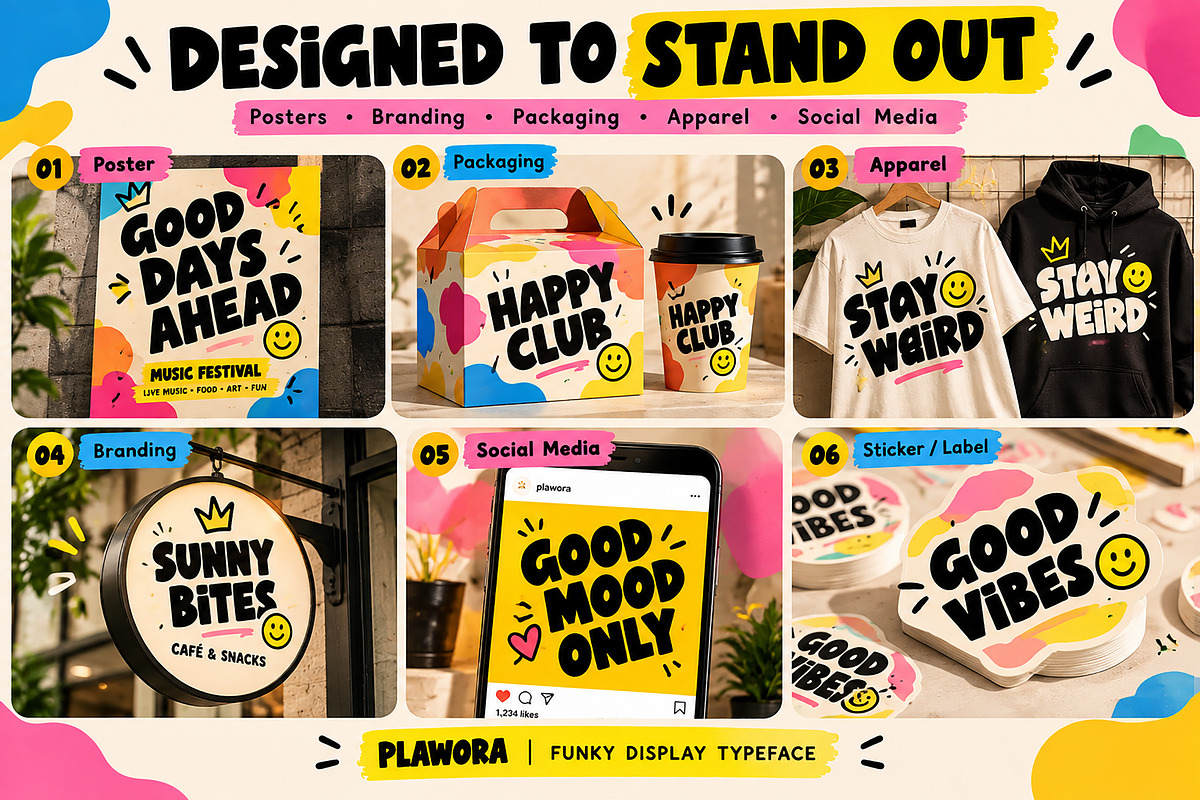 Plawora, a Script Font by Wow Magic (Photo 6 of 6)