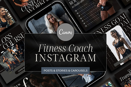 Fitness Coach Instagram Template