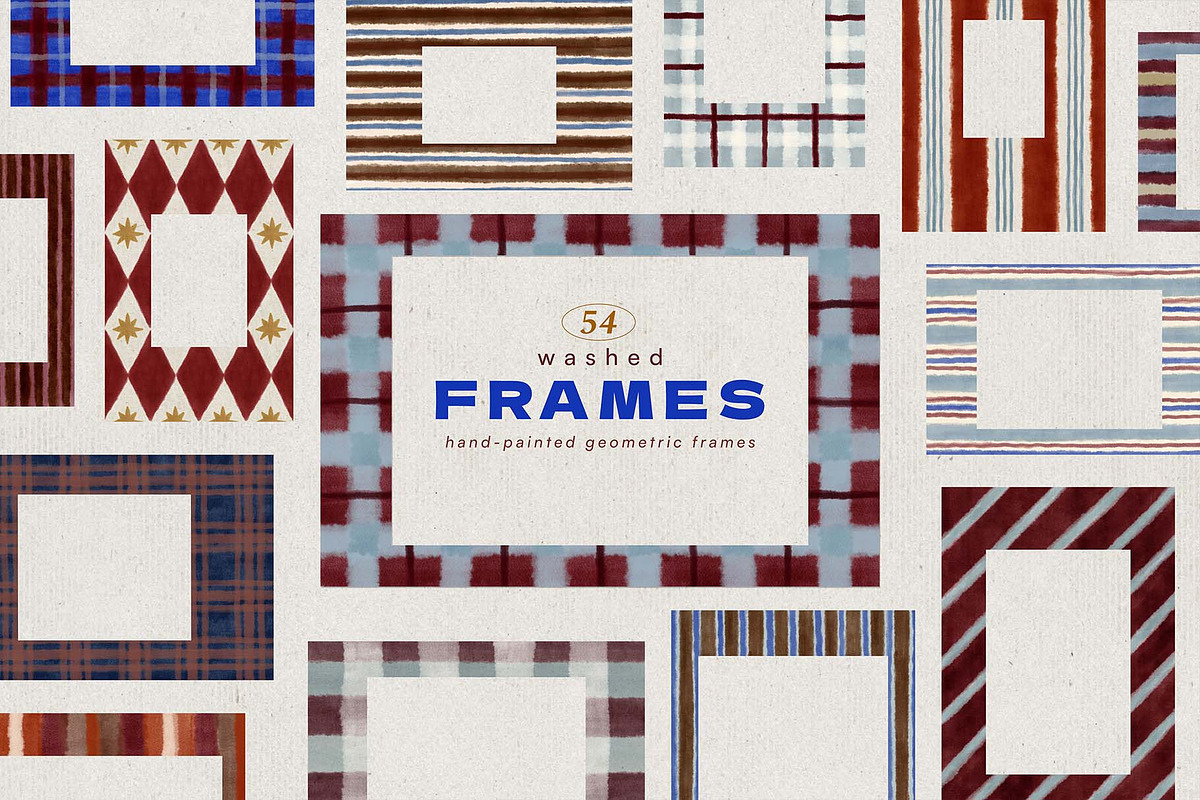 Washed FRAMES., an Object Graphic by kondratya (Photo 1 of 10)