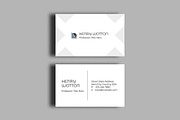 Simple Business Card, a Business Card Template by ClickPaint_Studio (Thumbnail 2 of 3)