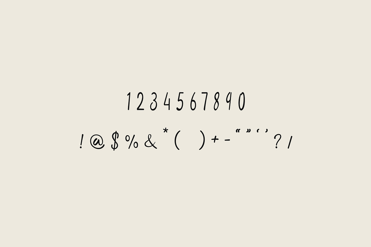 Diantha Wocasta Handwritten Font, a Handwritten Font by UICreative (Photo 8 of 11)