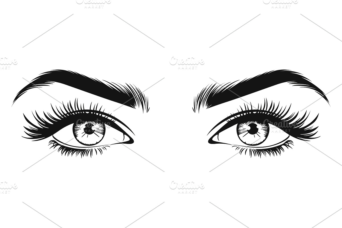 Vector Women's Eye., an Object Graphic by Gomolach (Photo 10 of 18)