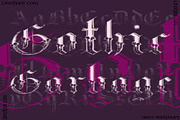 Gothic Garbage, a Blackletter Font by Intellecta Design (Thumbnail 3 of 3)